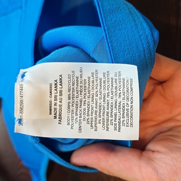 Nike Blue Sports Bra - Picture 3 of 4